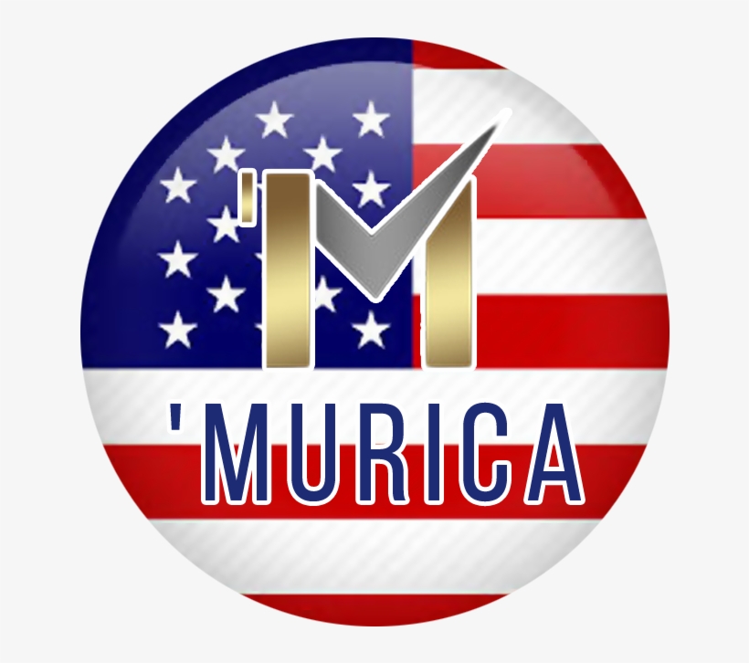 'murica Coin - Graphic Design, transparent png #7875615