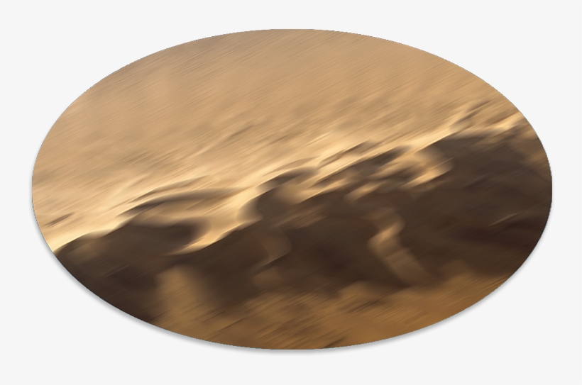Desert In Motion Blur - Circle, transparent png #7875951