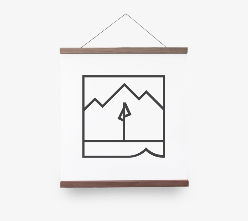 Landmark White Giclée Print - House, transparent png #7876305