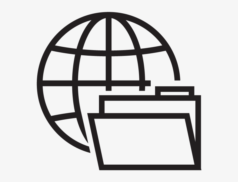 Supply Chain Solutions - Simple Globe Icon, transparent png #7876600