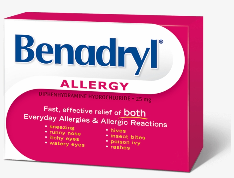 Breakdown - Benadryl Caplets, transparent png #7876934