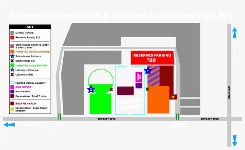 Hshl Park Map Web - Diagram, transparent png #7876970