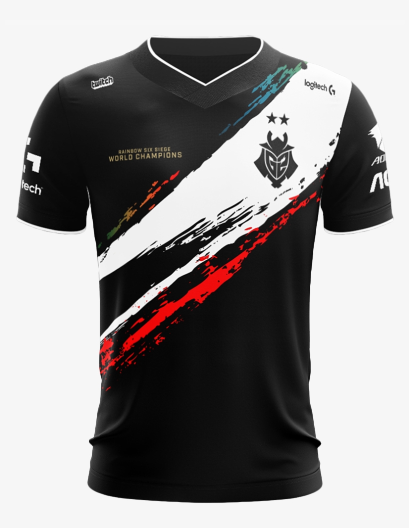 Rainbow Six Siege World Champions Limited Edition Pro - G2 Esports T Shirt, transparent png #7877058