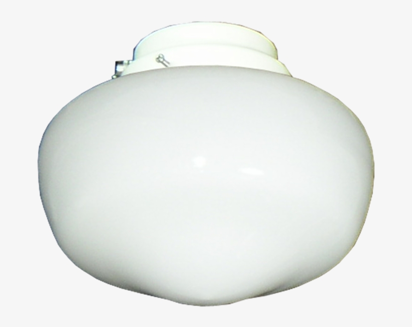 Picture Of 100 Plain Schoolhouse White - Ceiling Fixture, transparent png #7877244
