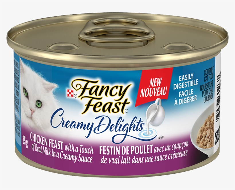 Purina® Fancy Feast® Creamy Delights™ Chicken Feast - Convenience Food, transparent png #7877516