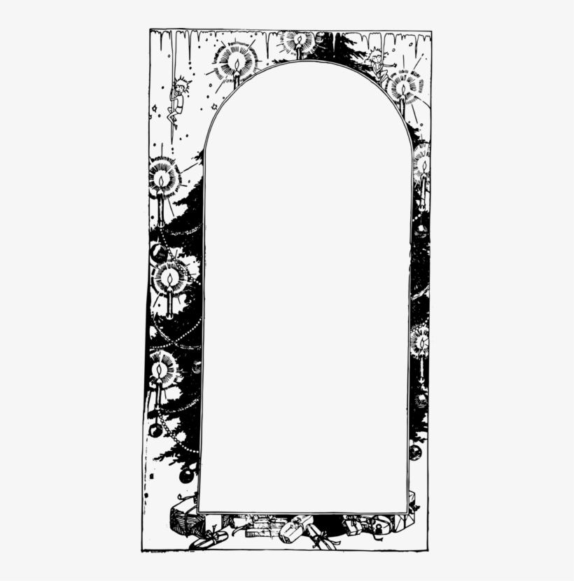Christmas Tree Christmas Day Picture Frames Public, transparent png #7877886