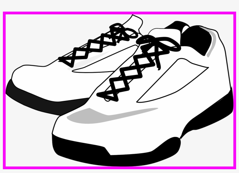 Shocking Tennis Sport Stick Figure Vinyl Decal Sticker - Pair Of Shoes Png, transparent png #7878286