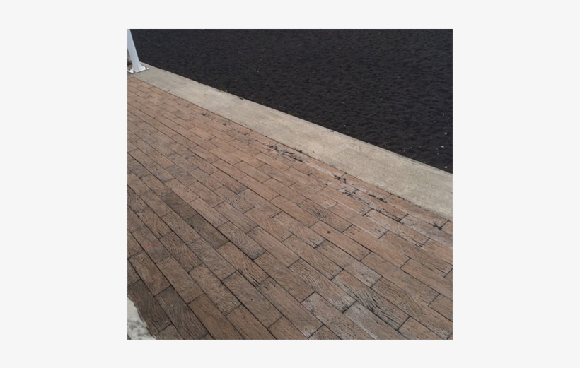 Listón Hormigón Similar A Madera - Brickwork, transparent png #7878827