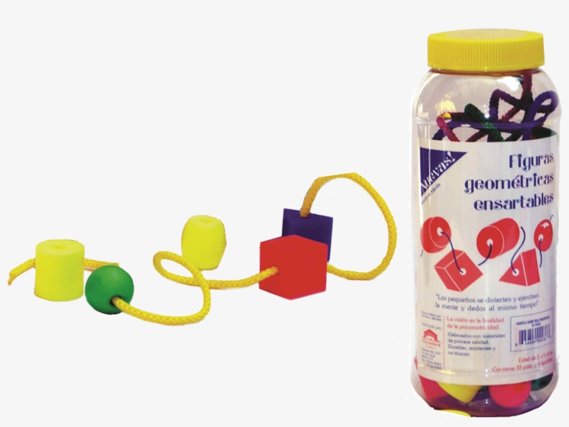 Figuras Geométricas Ensartables - Water Bottle, transparent png #7879641