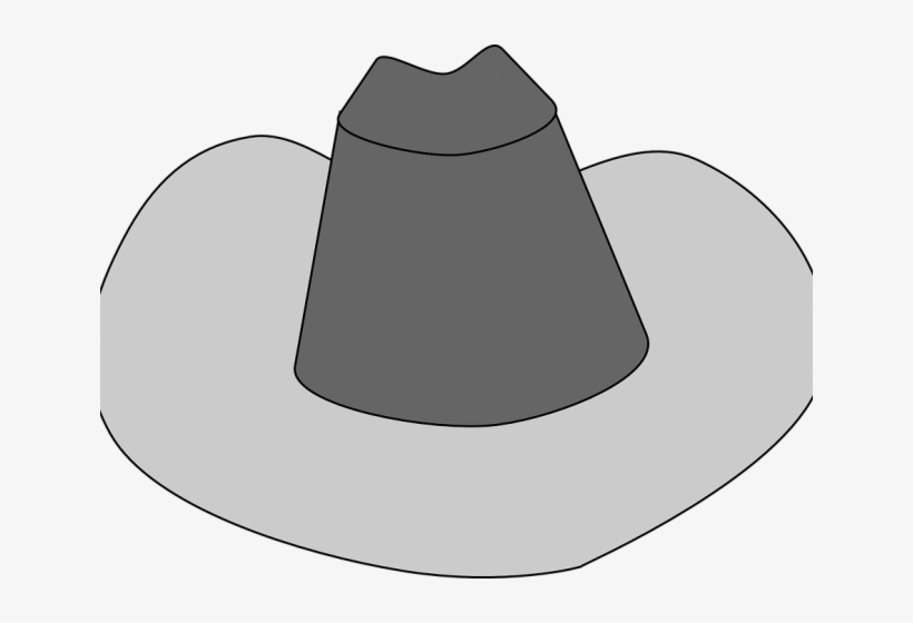 Cowboy Hat Clipart Sombrero - ภาพ วาด หมวก ปีก กว้าง, transparent png #7880058