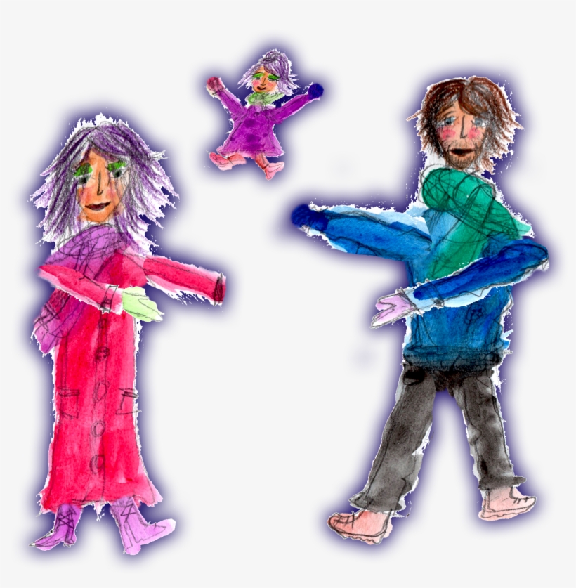 Familia Yuyiko Arriba - Illustration, transparent png #7880816