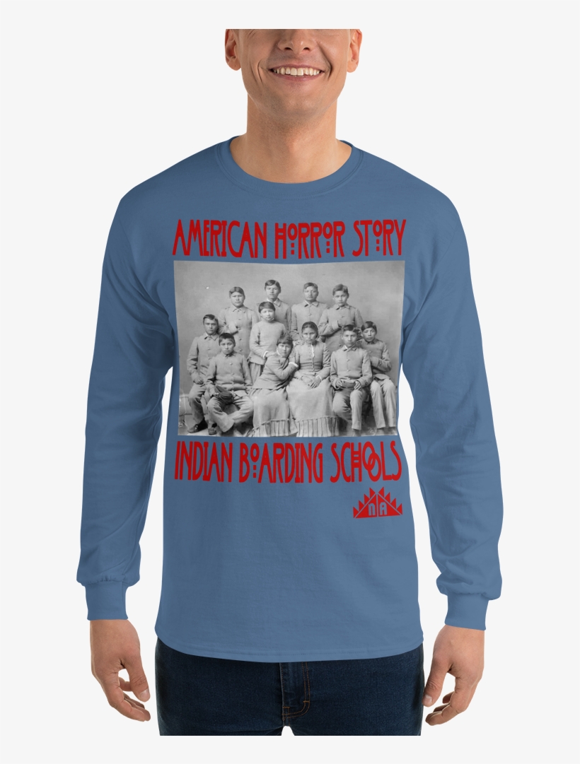 American Horror Story Long Sleeve Shirt - Long-sleeved T-shirt, transparent png #7882319