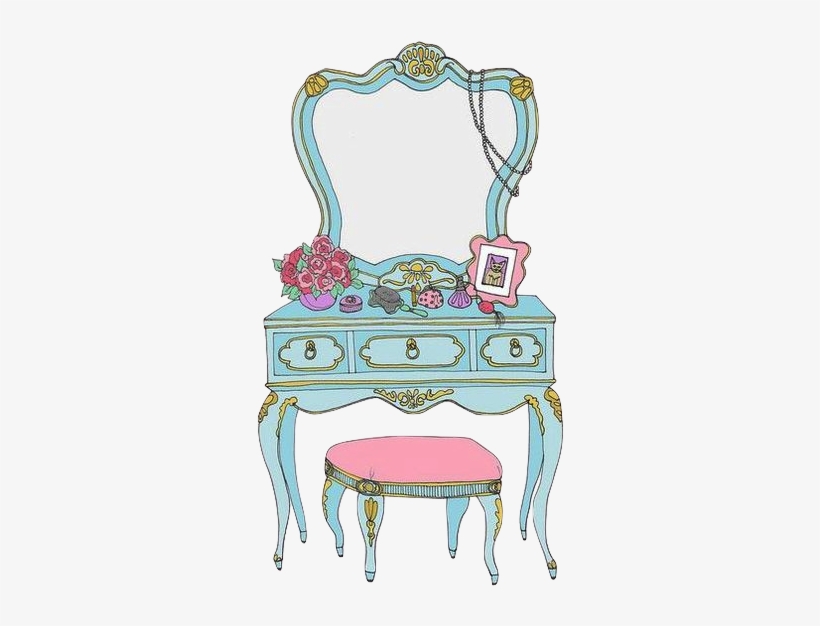Drawings Of A Dressing Table, transparent png #7882759