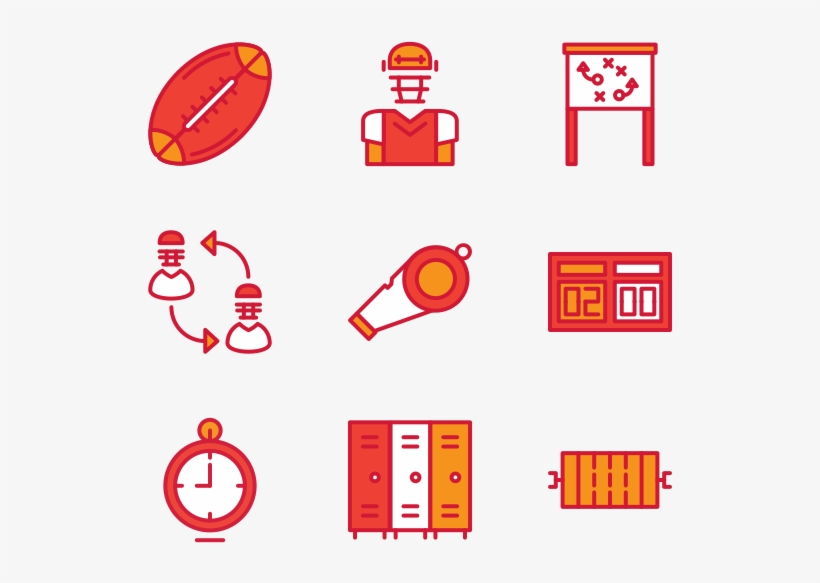 American Football, transparent png #7883223