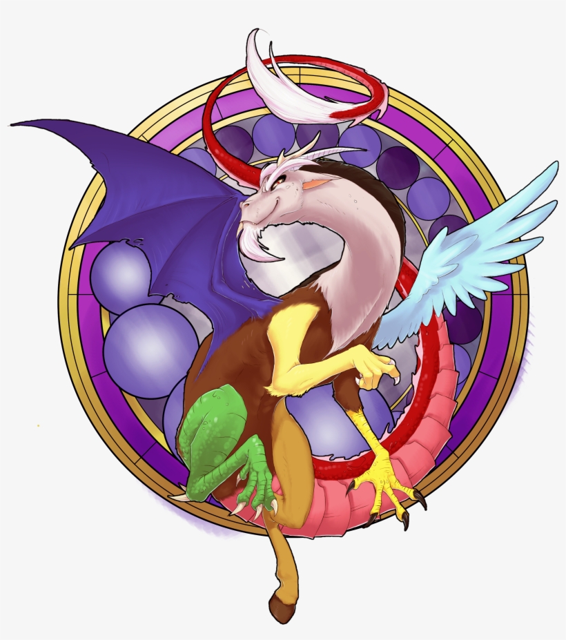 I Wouldn't Say Discord Is Evil, He's Just The Embodiment - Cartoon, transparent png #7883992