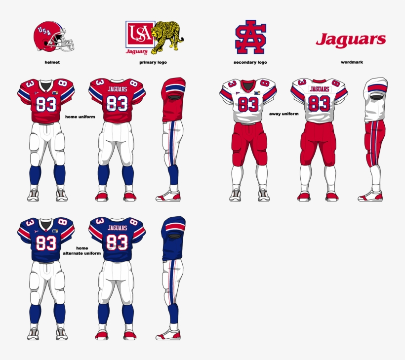 Southalabamafootball1 - Santa Clara Bronco Logo, transparent png #7884025