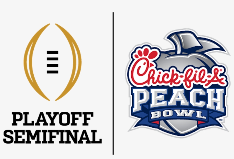 Chick Fil A Peach Bowl Careers - Peach Bowl Playoff Semifinal, transparent png #7884108