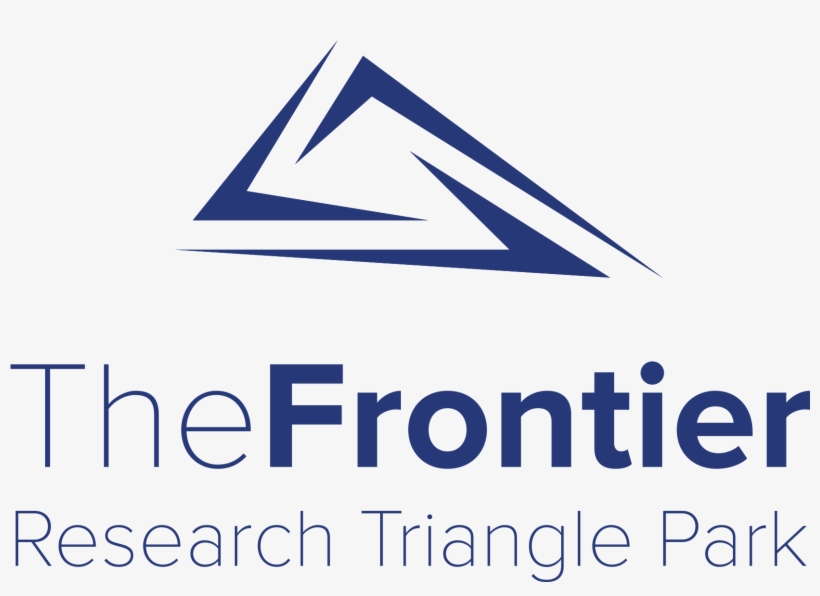 Frontier Logo -deep Bluepng - Research Triangle Park Logo, transparent png #7884557