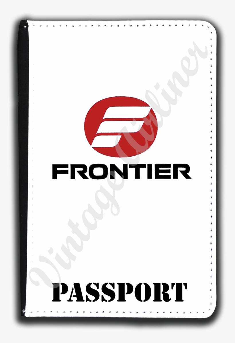 Frontier Airlines 1970's Logo Passport Case - Frontier Airlines, transparent png #7885768