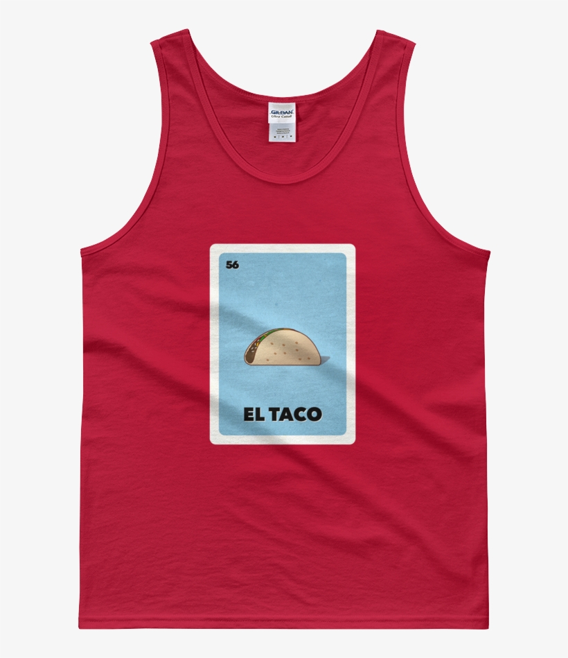 El Taco Loteria Card Tank - Top, transparent png #7885797
