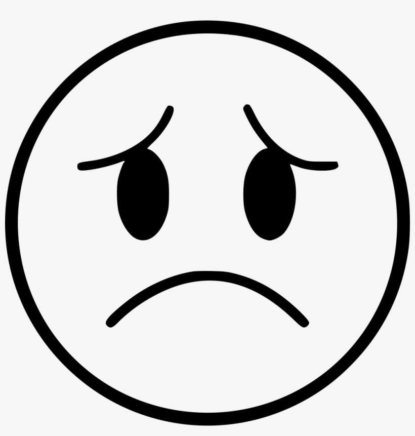 Png File - Sad Icon, transparent png #7886688