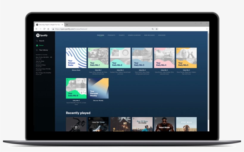 Premium Spotify Plays Services - Operating System, transparent png #7886869
