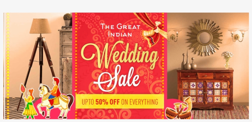 Pepperfry 'great Indian Wedding Sale' - Fête De La Musique, transparent png #7886978
