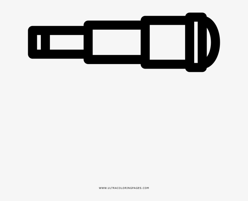 Spyglass Coloring Page - Parallel, transparent png #7887144
