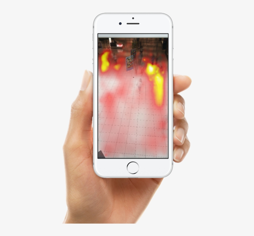 Retail Analytics Heat Map Software For Your Ipad Or - Mobile Phone, transparent png #7887149
