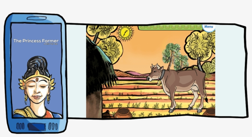 Get A Sneak Peak Into The Story - Story Of The Princess Farmer, transparent png #7887224