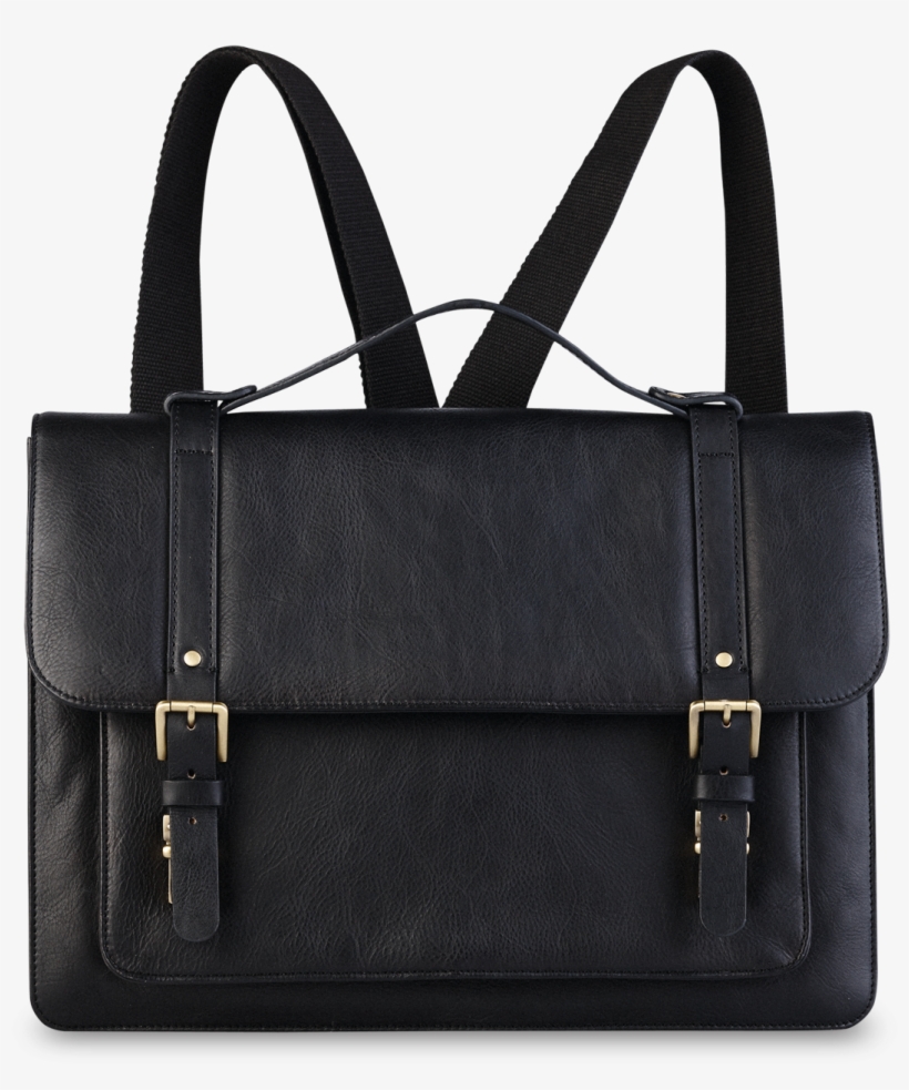Combi Leather Bag - Tote Bag, transparent png #7887290