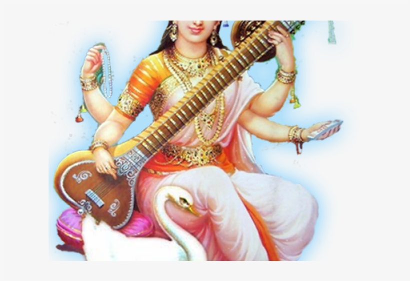 Saraswati Image Hd Png, transparent png #7887441