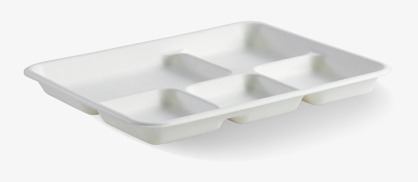 5-compartment Biocane Tray - Sink, transparent png #7888258