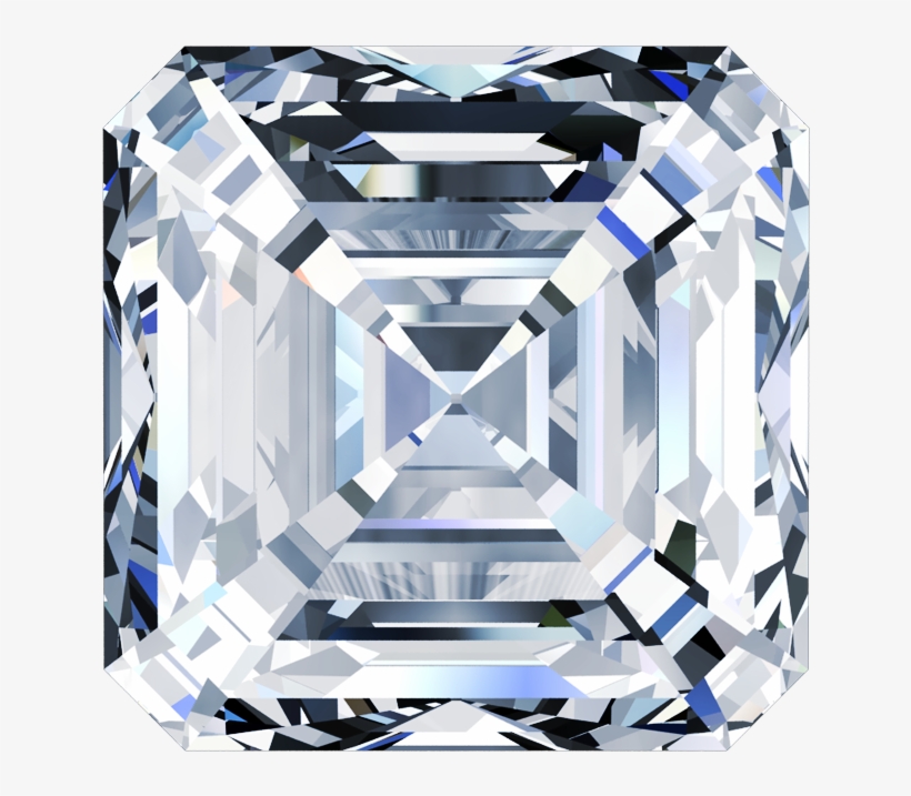 Asscher - Asscher Cut Diamond Transparent, transparent png #7888406