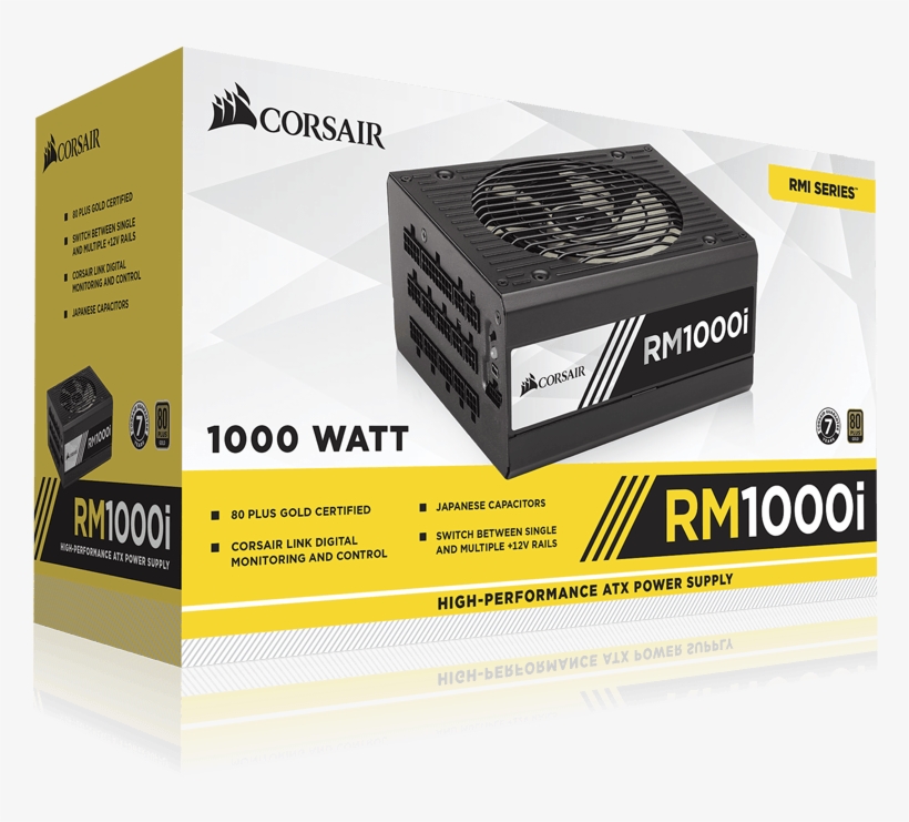 Corsair Rm 750i Gold, transparent png #7888684