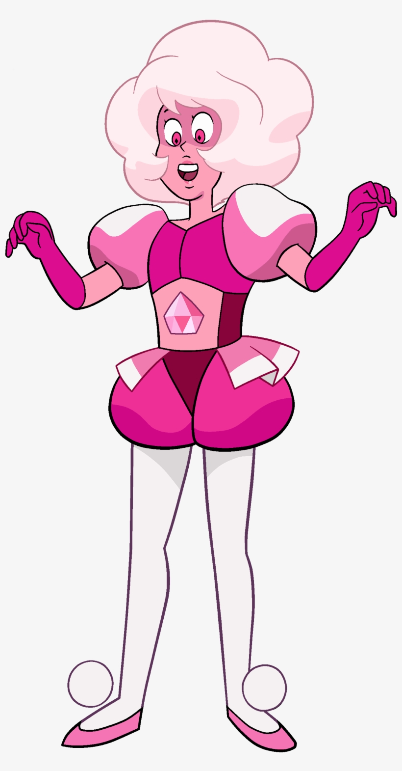Pink Diamond - Cartoon, transparent png #7888925