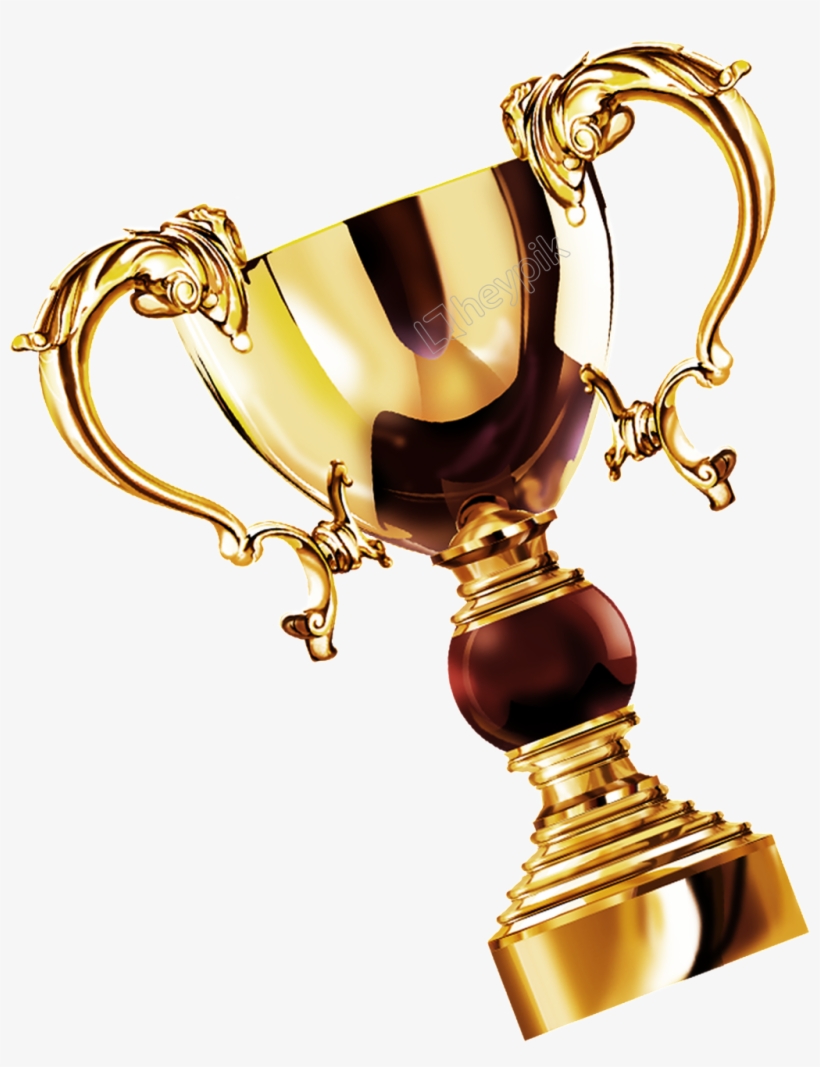 Gold Trophy Png - 奖杯 素材, transparent png #7889255