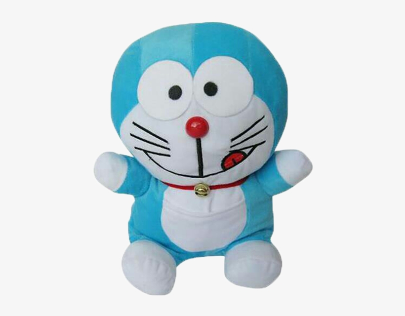 Boneka Doraemon Lucu Ukuran L - Boneka Doraemon Yg Ukuran Sedang, transparent png #7889263