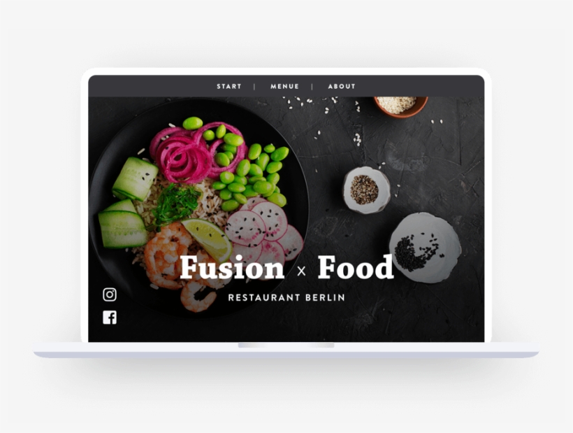 All The Ingredients For Your Perfect Restaurant Website - Simple Designs Of Websites For Restaurants, transparent png #7890288