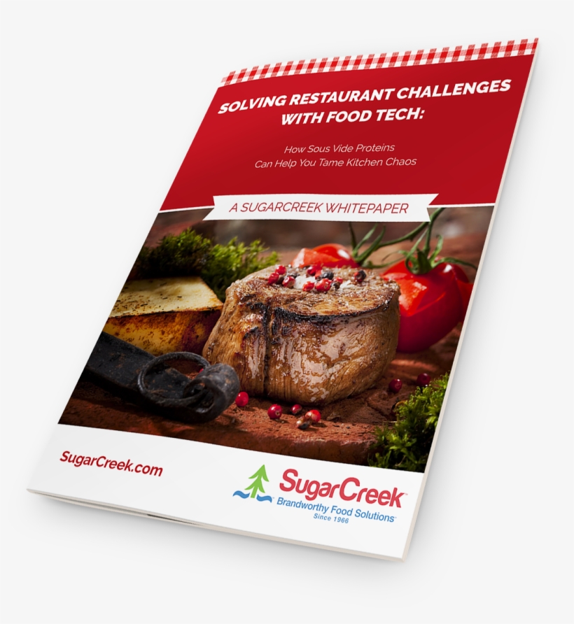 Download The Ebook "solving Restaurant Challenges With - Sugar Creek Packing, transparent png #7890478