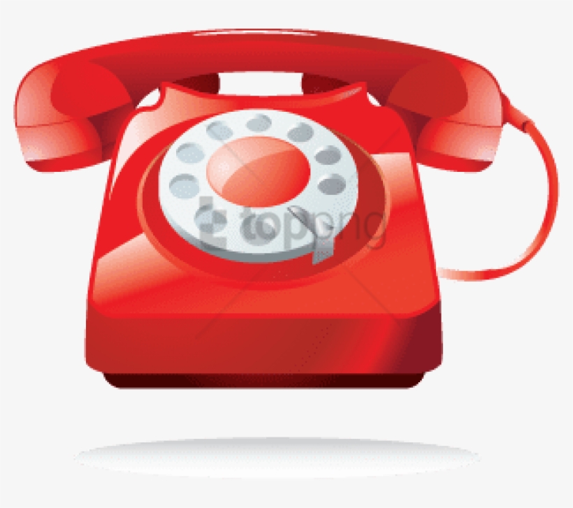 Phone Png Free Download - Red Phone, transparent png #7890522