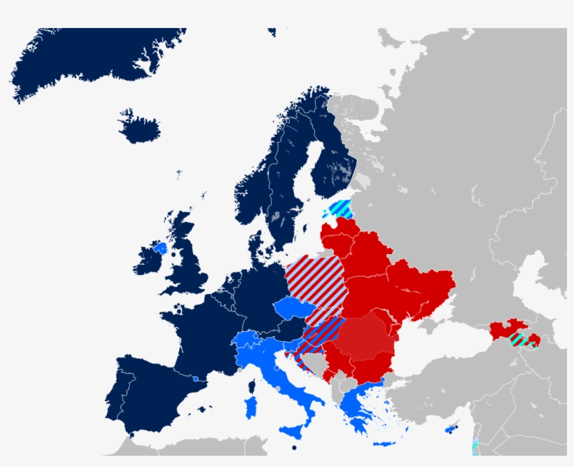 Same-sex Marriage Map Europe Detailed - Literacy In Europe Map, transparent png #7890944