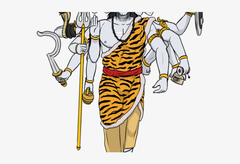 Flute Clipart Krishna God - Shiva, transparent png #7891046