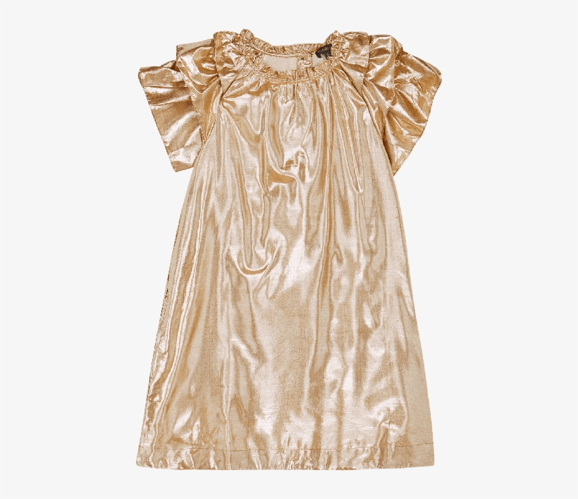 Gold Ruby Dress - Day Dress, transparent png #7891181