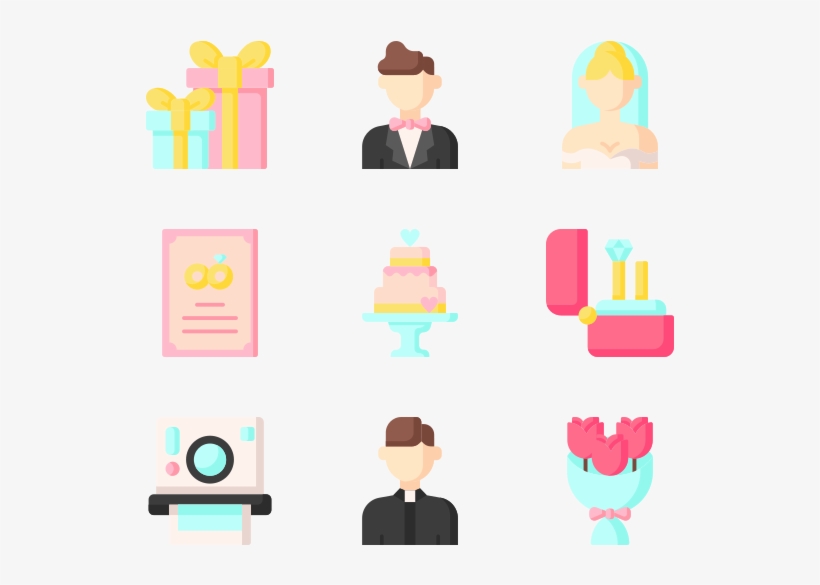 Wedding, transparent png #7891184