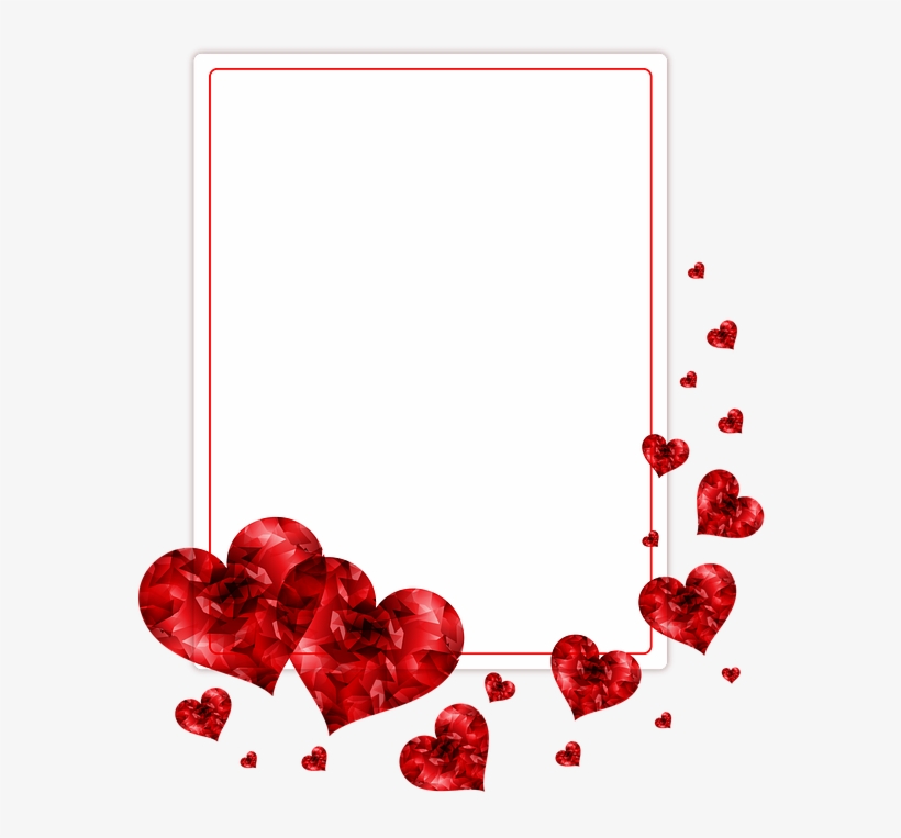 Postcard, Frame, Photo Frame, Photoshop, Banner, Love - Love Photo Frames Png, transparent png #7891859