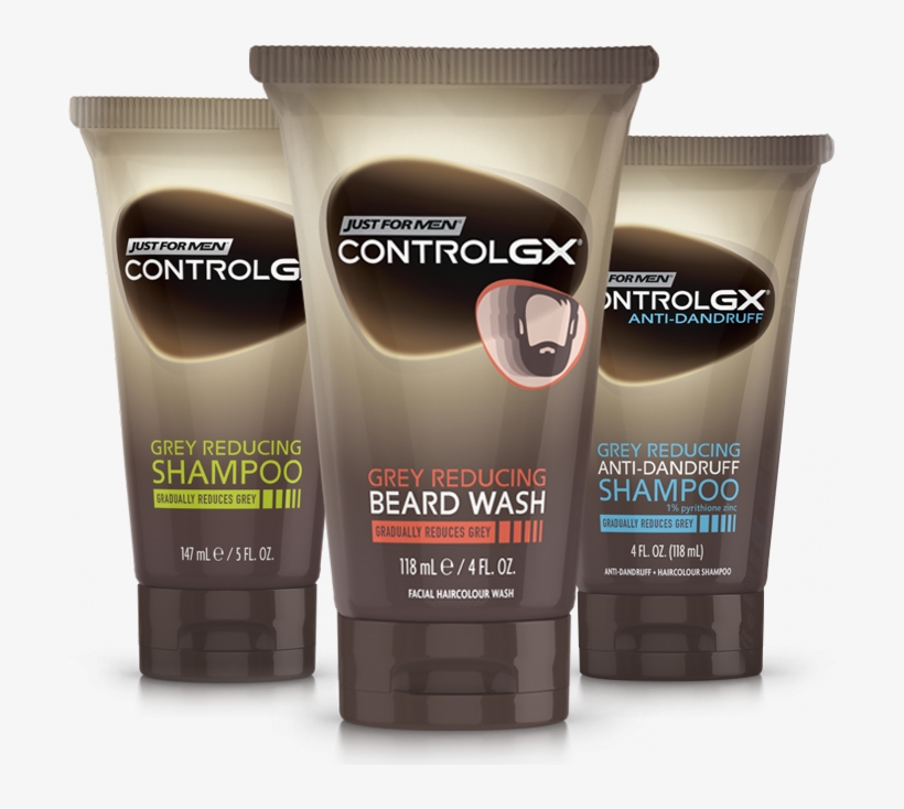 Just For Men Control Gx Grey Reducing Shampoo, transparent png #7892127