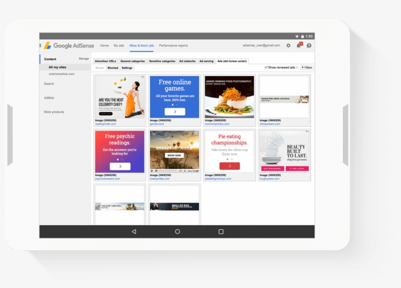 How To Make Money From Blogging - Adsense, transparent png #7892438