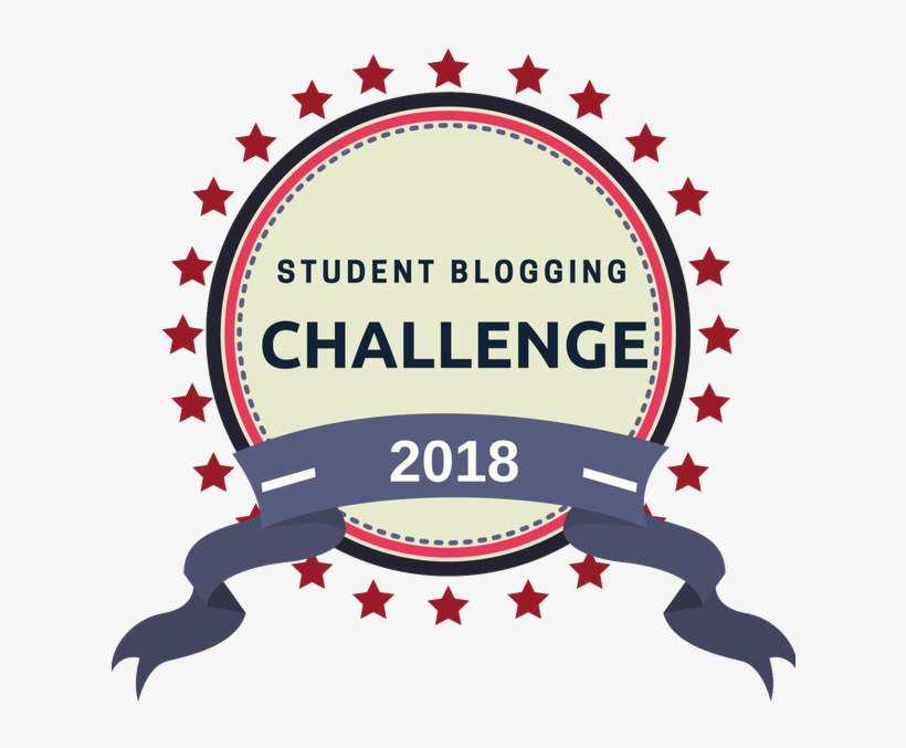 2018 Student Blogging Challenge Badges Are Here - Student Blogging Challenge, transparent png #7892574