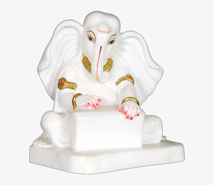 Marble Ganesh Statues - Statue, transparent png #7892578